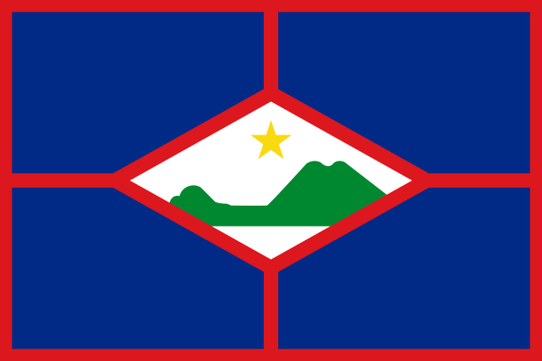 Vlag Sint Eustatius 70x100cm