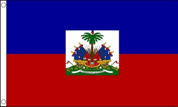 Vlag Haïti met wapen 60x90cm | Best value