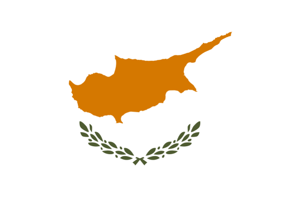 Cypriotische vlag | vlaggen Cyprus 40x60cm gastenvlag