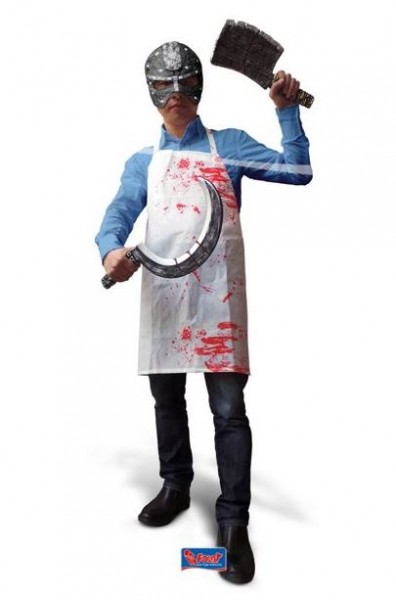 Bloederig schort Halloween, Horror bloederig