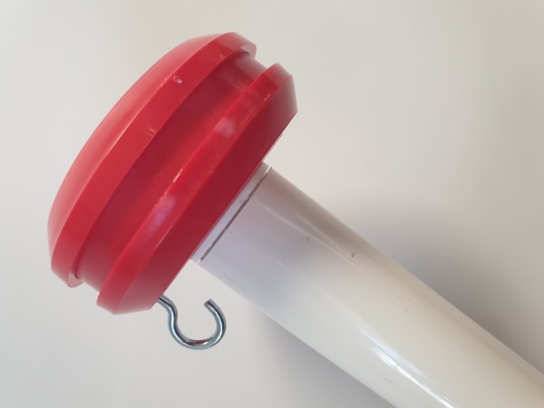 Knop vlaggenstok | Rood
