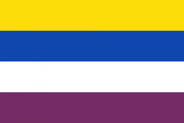 Grote vlag Montigny-le-Tilleul