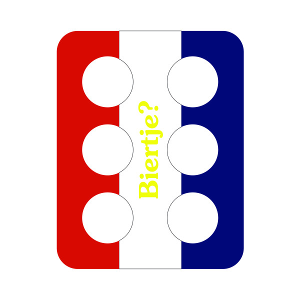 Nederlandse draagtray Biertje?