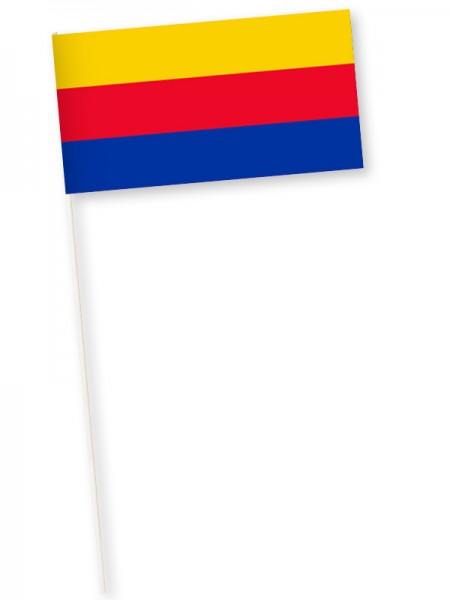 Zwaaivlag provincie Noord-Holland 11x21cm