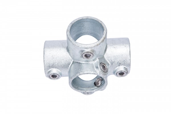 Buiskoppeling 4-Weg kruisstuk-D voor aluminium buis 42mm