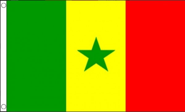 Vlag Senegal 90x150 cm