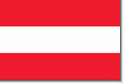 Oostenrijkse vlag | vlaggen Oostenrijk 40x60cm gastenvlag