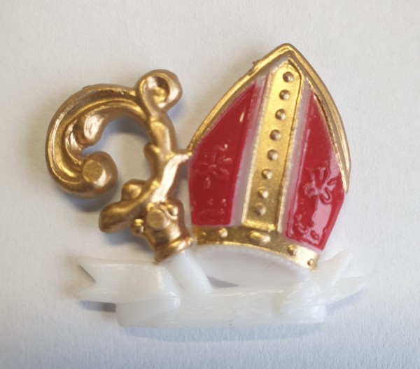 3D Sinterklaas sluitzegels | 10 stuks Voorkant