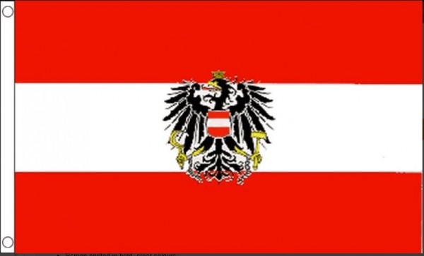 Oostenrijkse vlag met wapen xxl 150x240cm Best Value