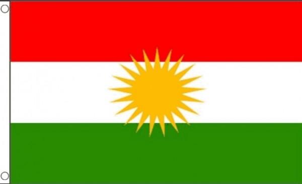 Vlag Koerdistan, Koerdische vlaggen 90x150 cm best value