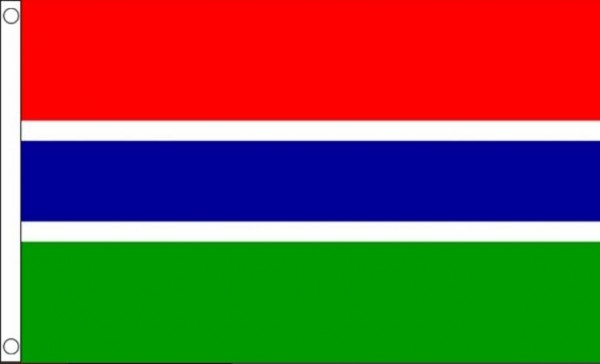 Vlag Gambia | Gambiaanse vlaggen 90x150cm