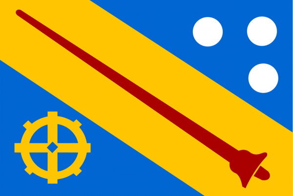 Grote vlag Winsum