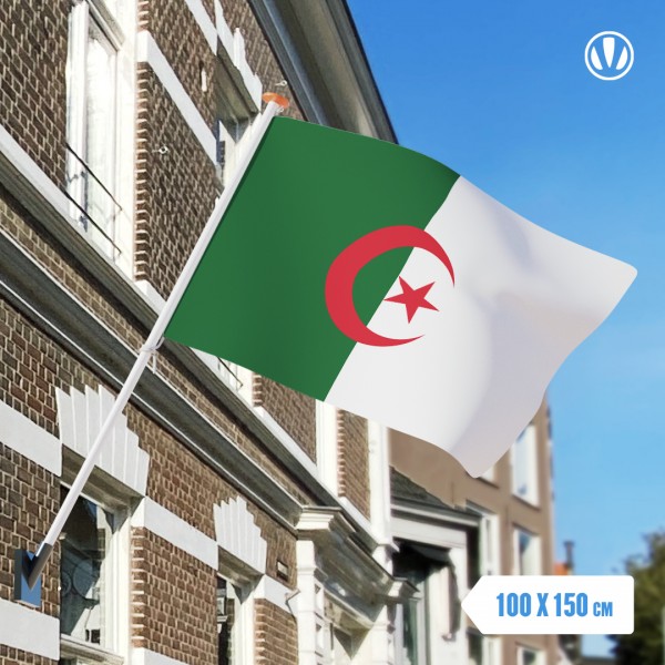 Vlag Algerije 100x150