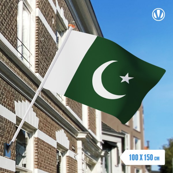 Vlag Pakistan 100x150cm