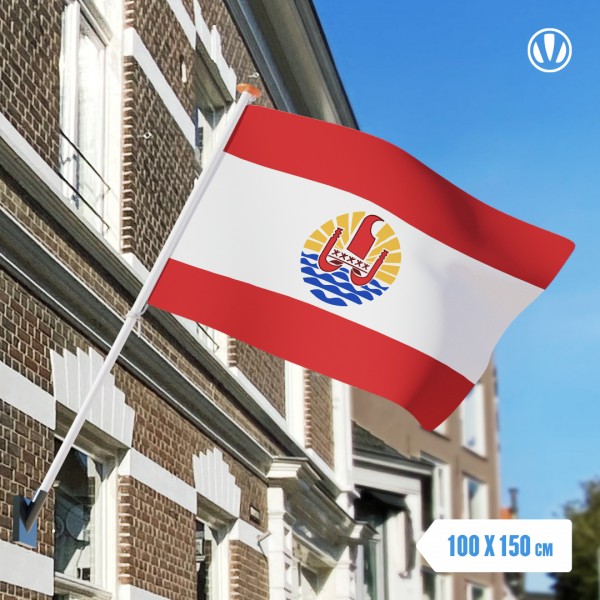 Vlag Frans-Polynesie 100x150