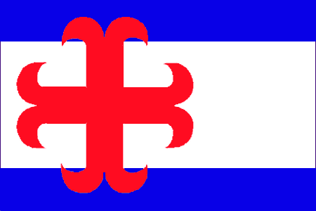 Vlag gemeente Zutphen 20x30cm | Zutphense vlaggen vlaggetje