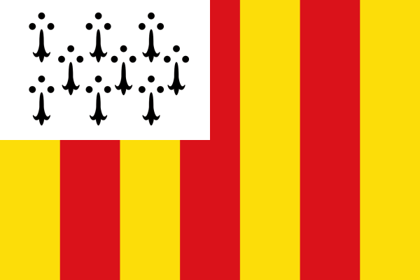 Vlag Geel 120x180cm
