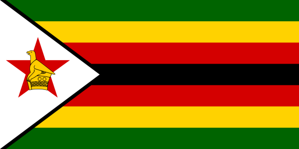 Vlag Zimbabwe 70x100cm