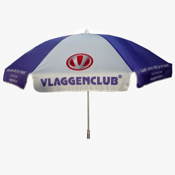 Parasols met uw reclame laten bedrukken