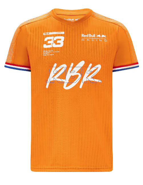 cascade kalmeren Geld rubber Red Bull Racing oranje shirt Max Verstappen | Vlaggenclub