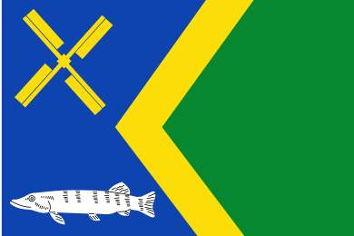 Grote vlag Schermer