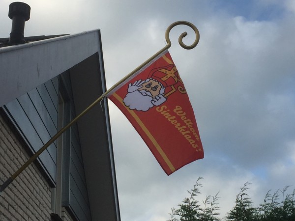 COMBI DEAL SInterklaasstaf en vlag samen