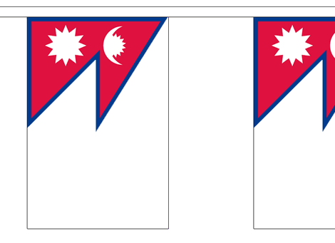 Vlaggenlijn Nepal 3m