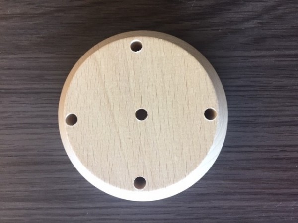 Luxe tafelstandaard XL voor 5 tafelvlaggen 10x15cm