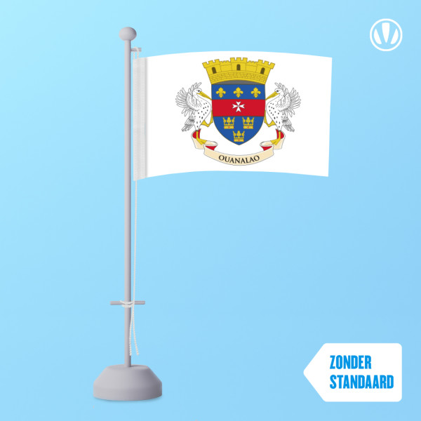 Tafelvlag Saint Barthélemy 10x15cm