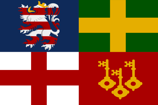 Vlag Sint-Martens-Latem 120x180cm