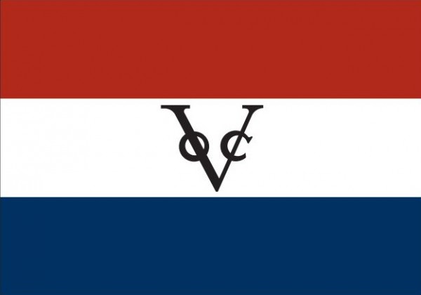 grote vlag VOC Verenigde Oost-Indische Compagnie 150x225cm mastvlag
