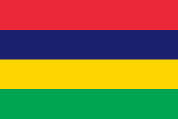 vlag Mauritius, Mauritiaanse vlaggen 150x225cm