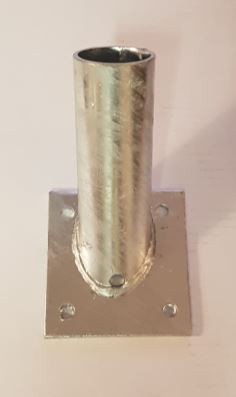 Vlaggenstok houder verzinkt staal 40mm