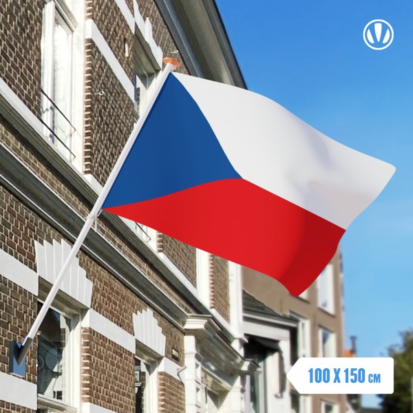 Vlag Tsjechie 100x150