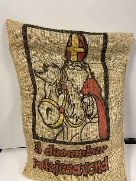 Jute zak Sinterklaasavond