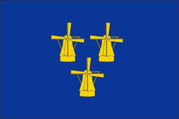 Voormalige vlag van de gemeente Papendrecht 100x150cm