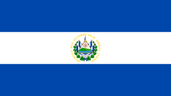 Vlag El Salvador 70x100cm