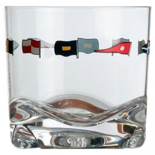 Whiskeyglas regata seinvlaggen