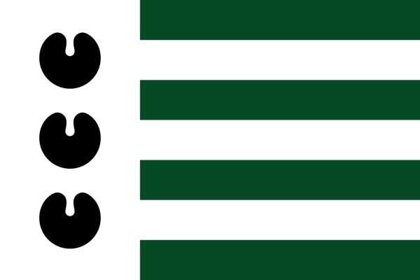 Vlag Bloemendaal 70x100cm