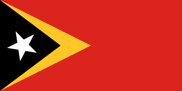Vlag Oost-Timor 70x100cm