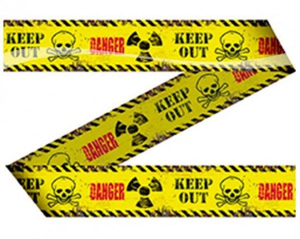 Markeerlint Afzetlint Danger/ Keep Out