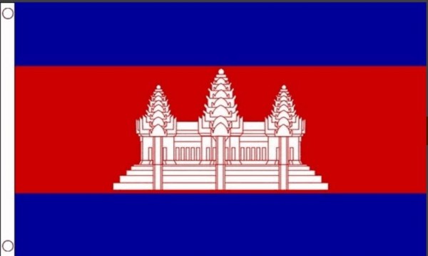 Cambodja  vlag | Cambodjaanse vlaggen 90x150cm Best Value