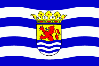 zeeuwse vlag 20x30cm gastenvlag zeeland