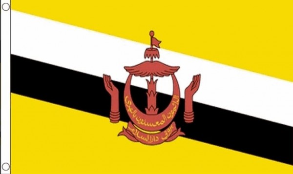 Vlag Brunei 60x90cm