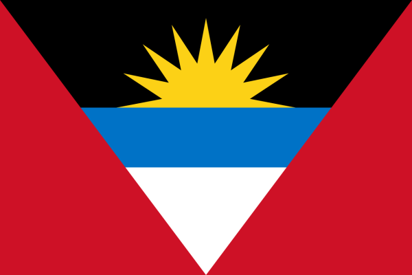 Vlag Antigua en Barbuda 70x100cm