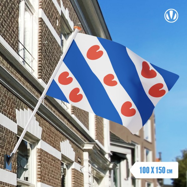 Vlag Friesland 100x150