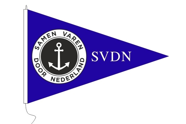 Bootvlag 70x100cm Samen Varen door Nederland Facebookgroep