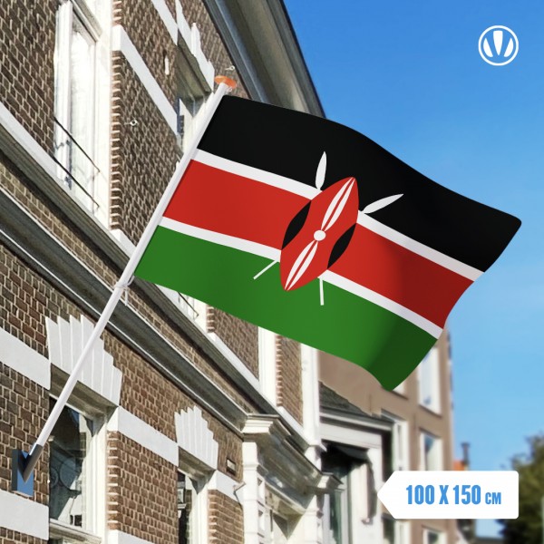 Vlag Kenia 100x150