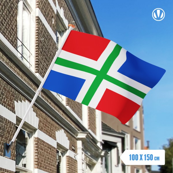 Vlag Groningen 100x150