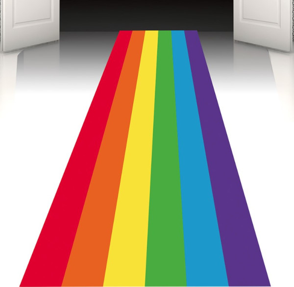 Regenboog loper 4,5 m